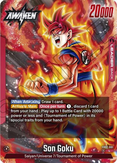 Son Goku - FB02-001 (Alternate Art)