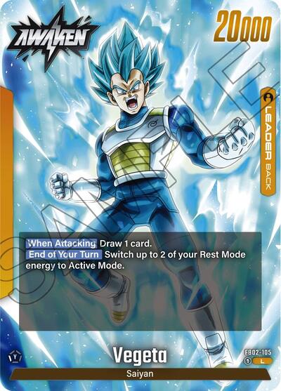 Vegeta - FB02-105 (Alternate Art)