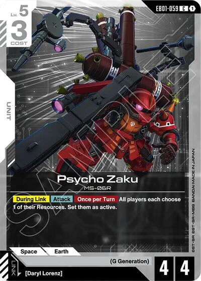 Psycho Zaku (EX) (R+)