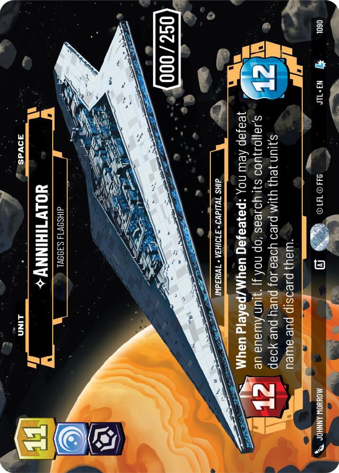 Annihilator, Tagge's Flagship