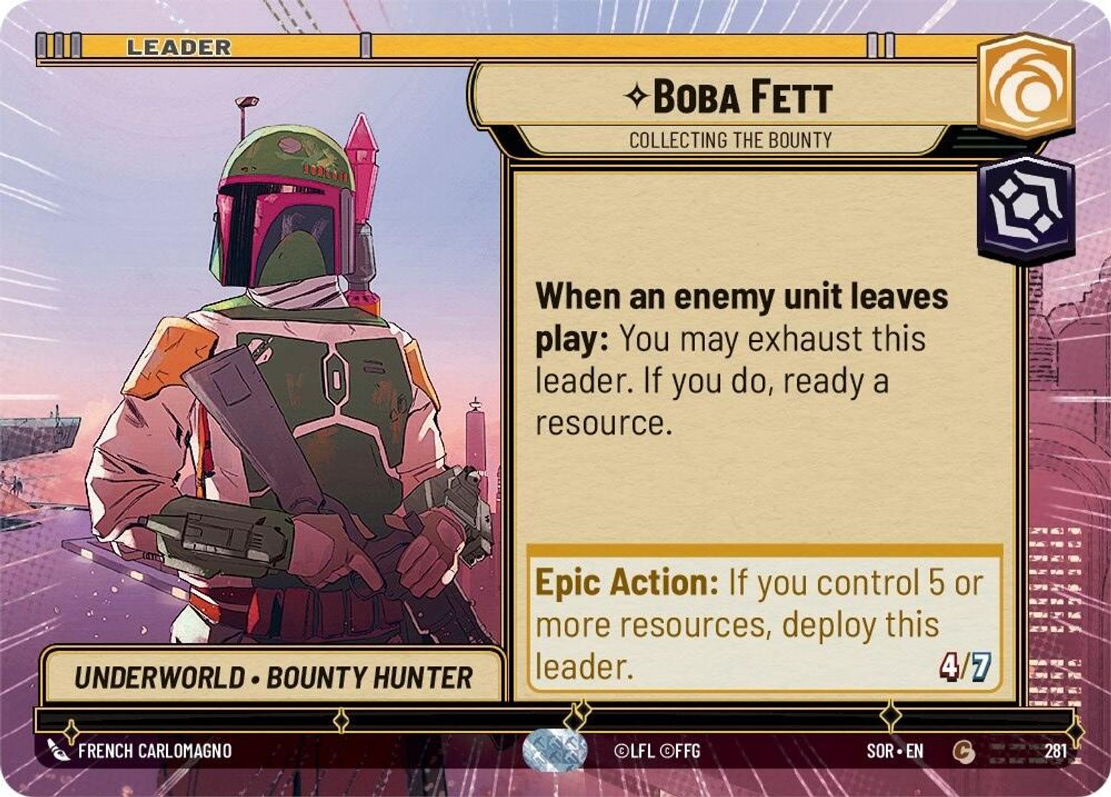 Boba Fett, Collecting the Bounty