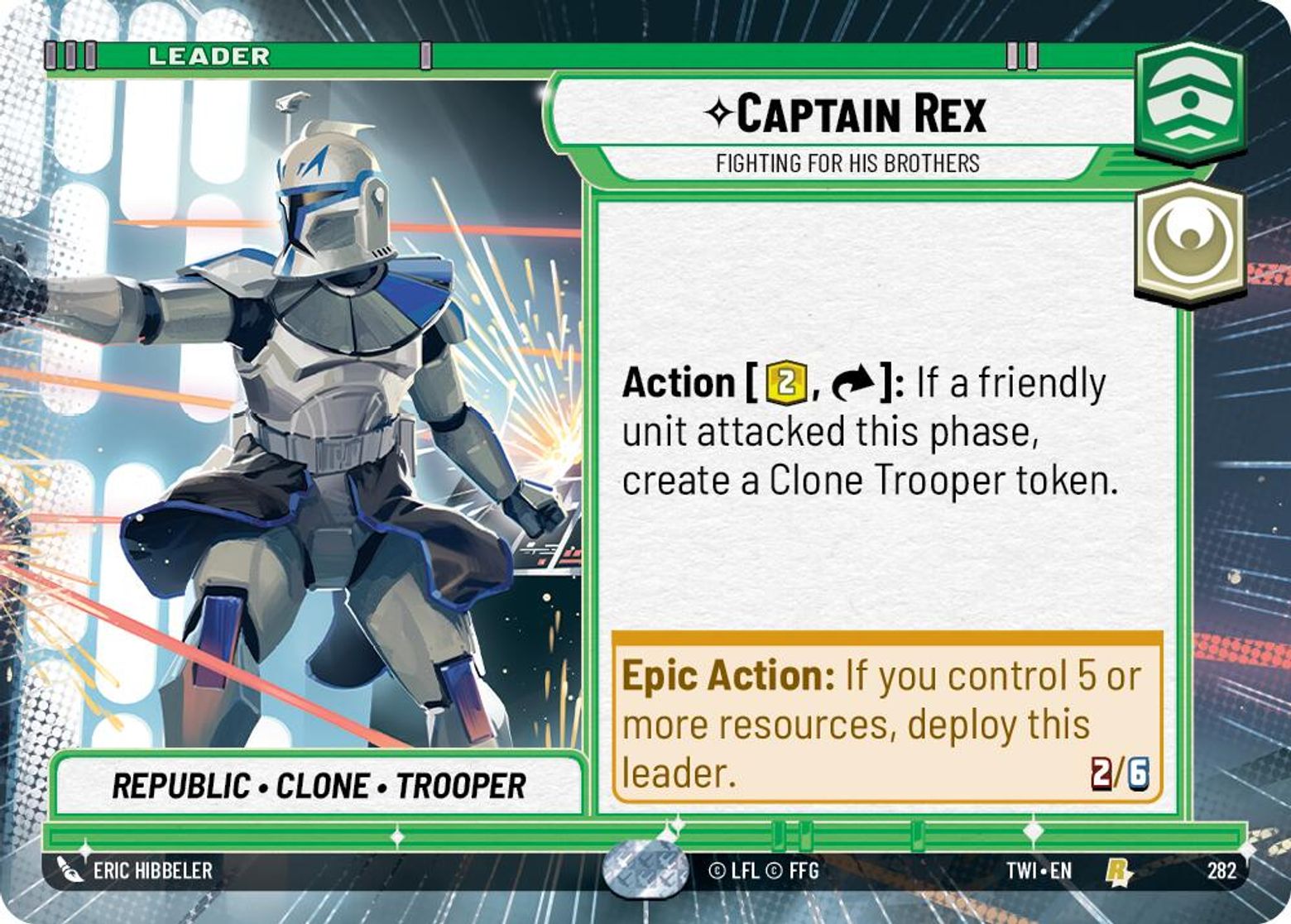 Captain Rex, Fighting For His Brothers