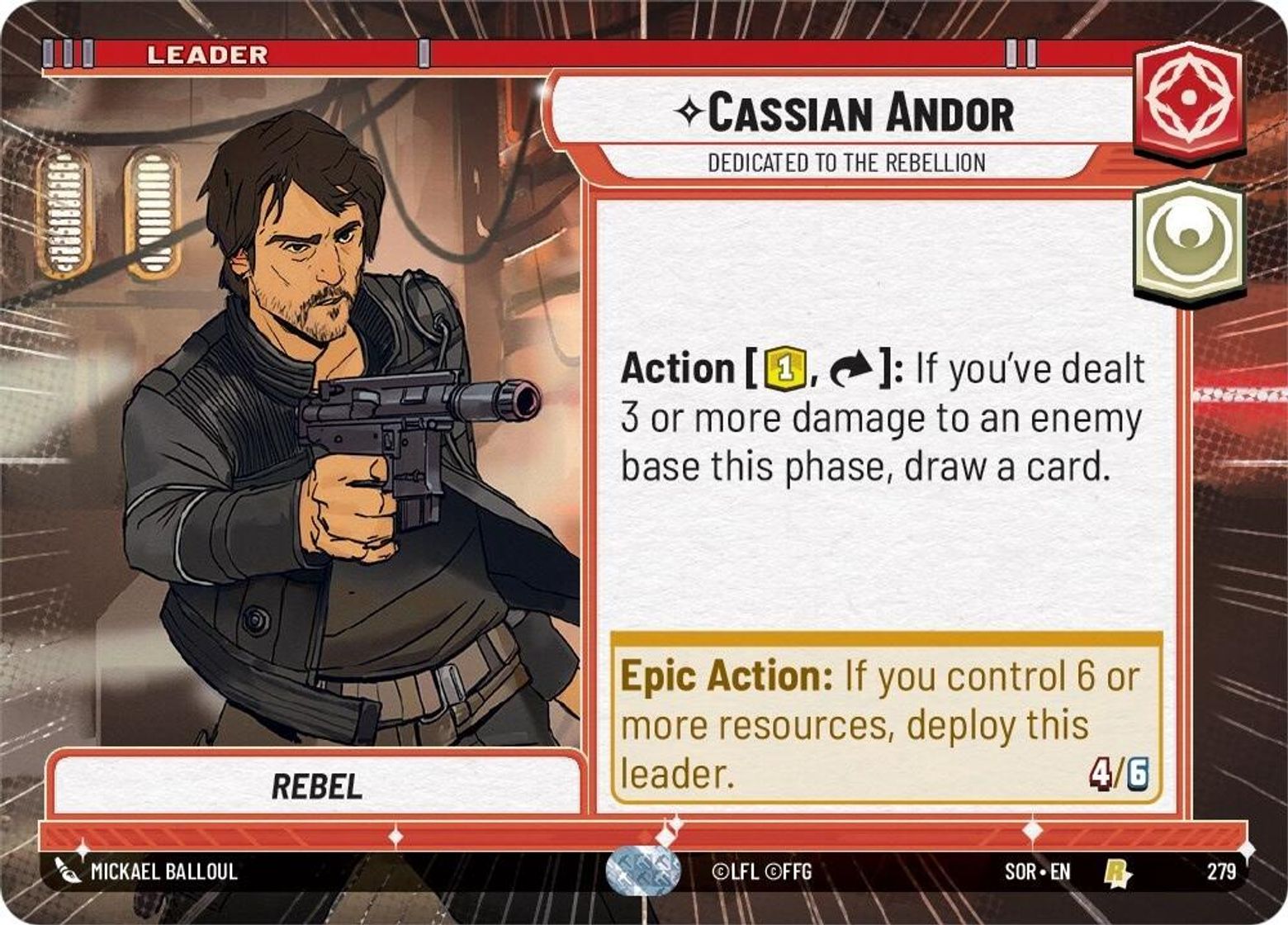 Cassian Andor, Dedicated to the Rebellion