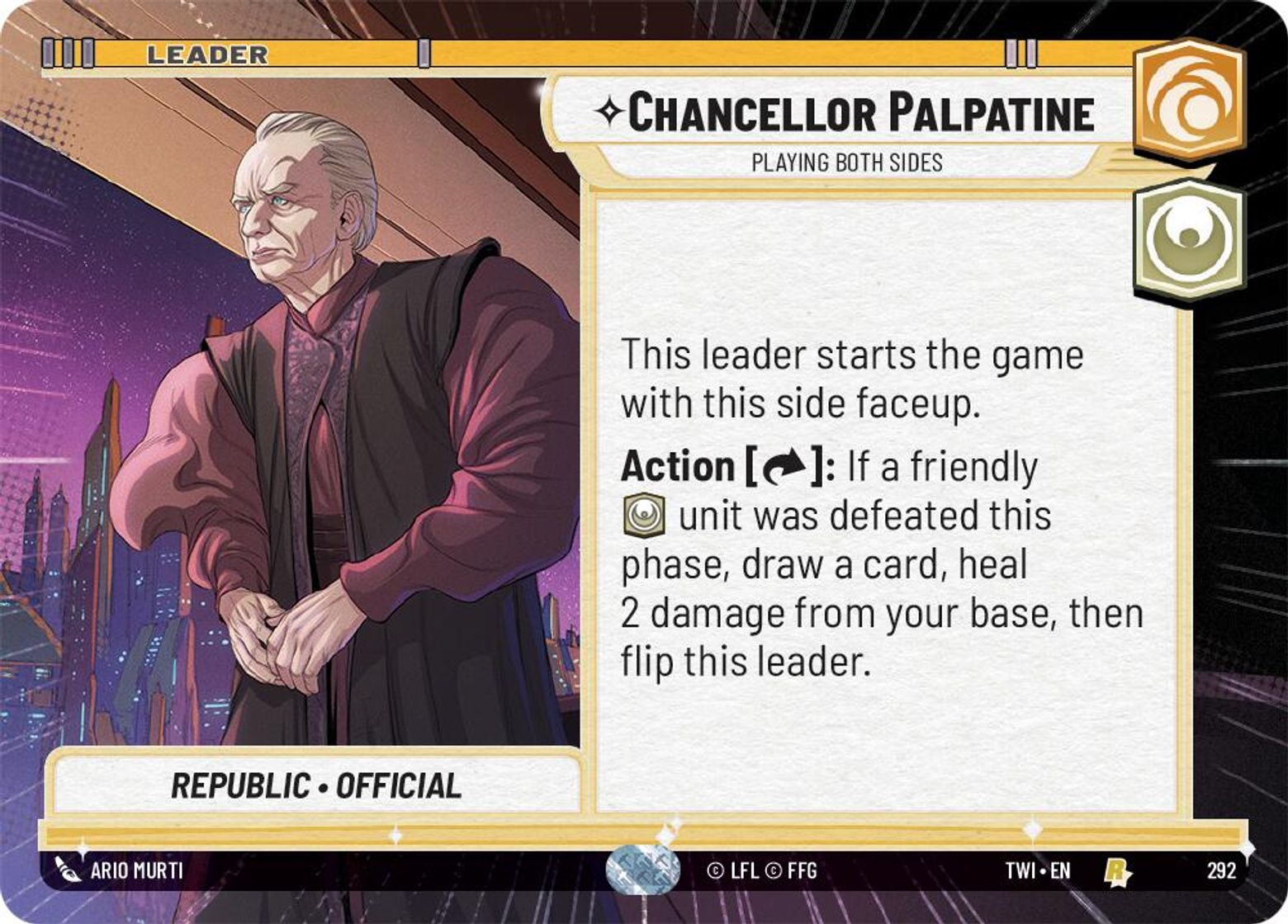 Chancellor Palpatine // Darth Sidious, Playing Both Sides