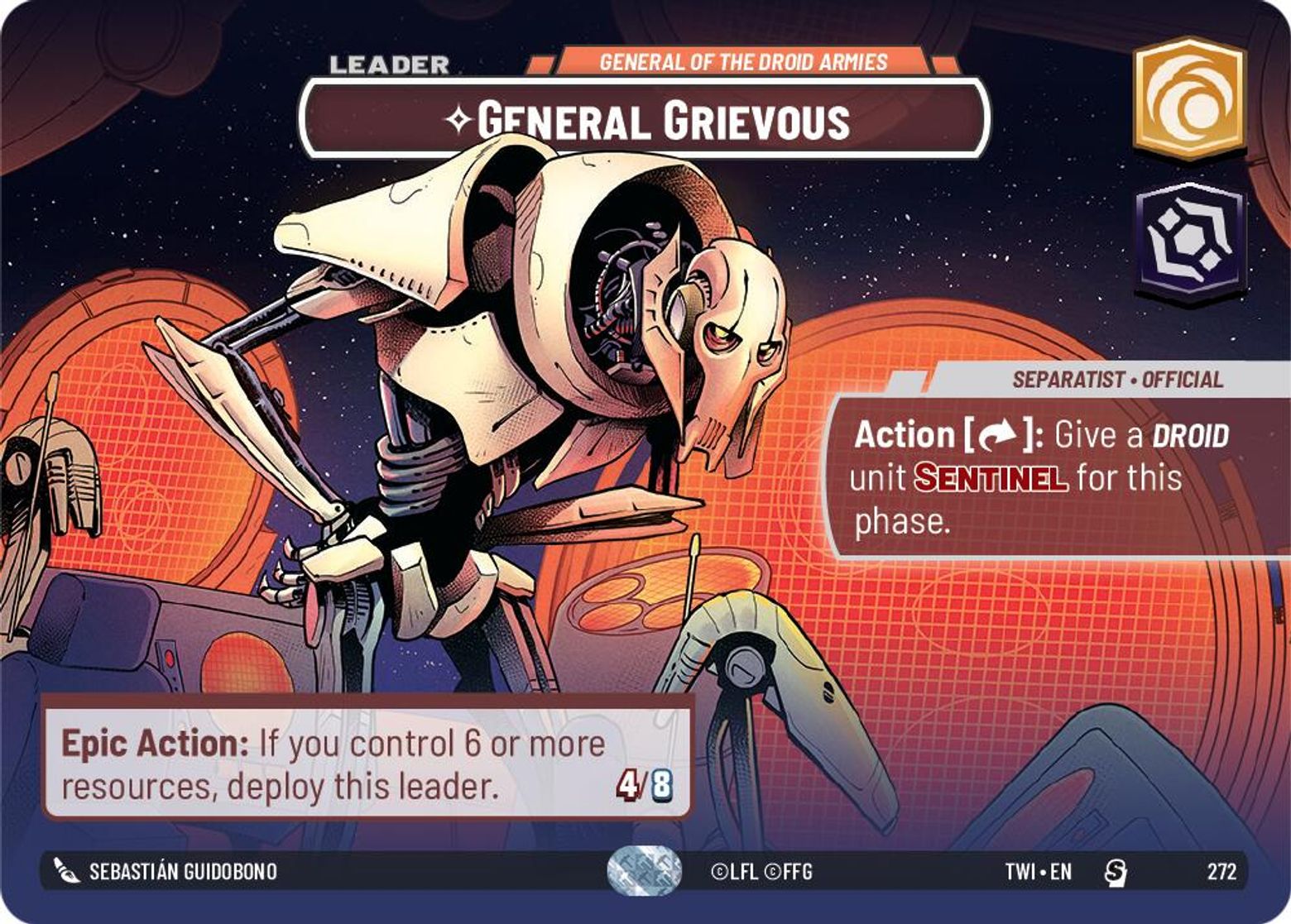 General Grievous, General of the Droid Armies