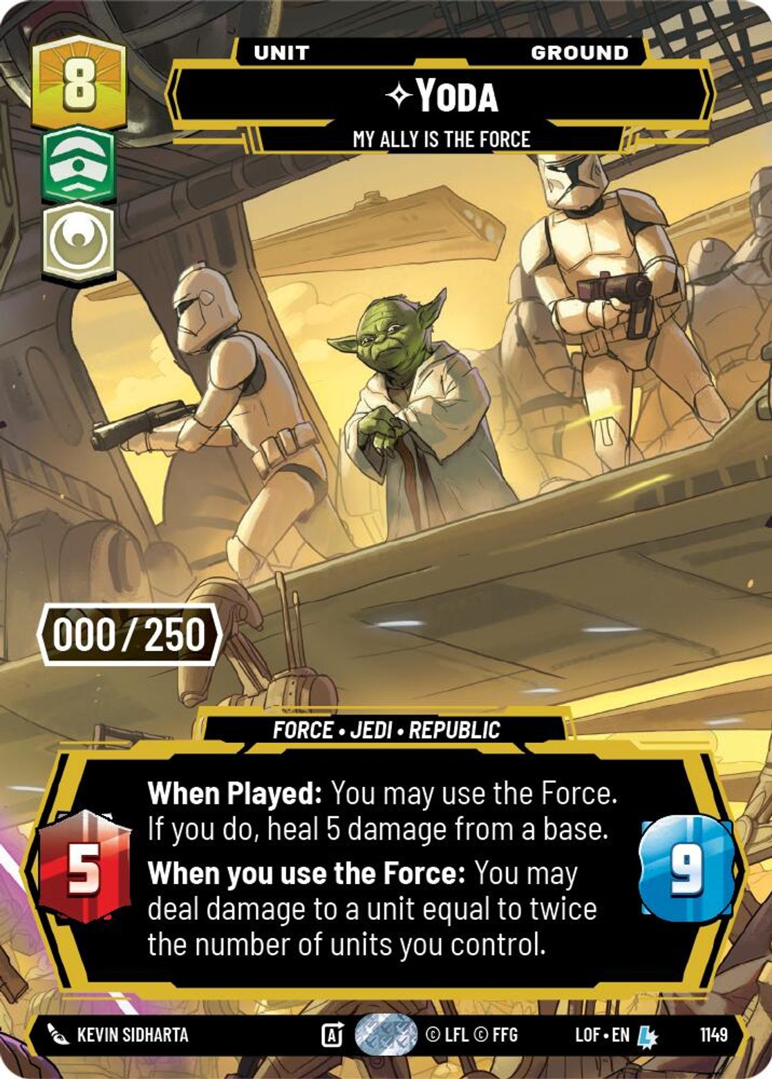 Yoda, My Ally is the Force