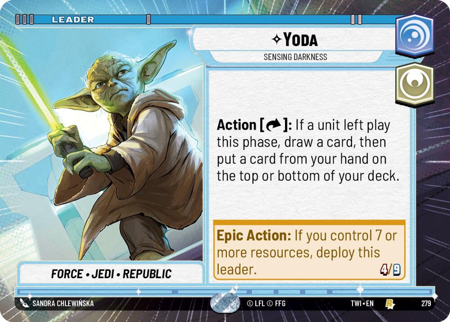 Yoda, Sensing Darkness