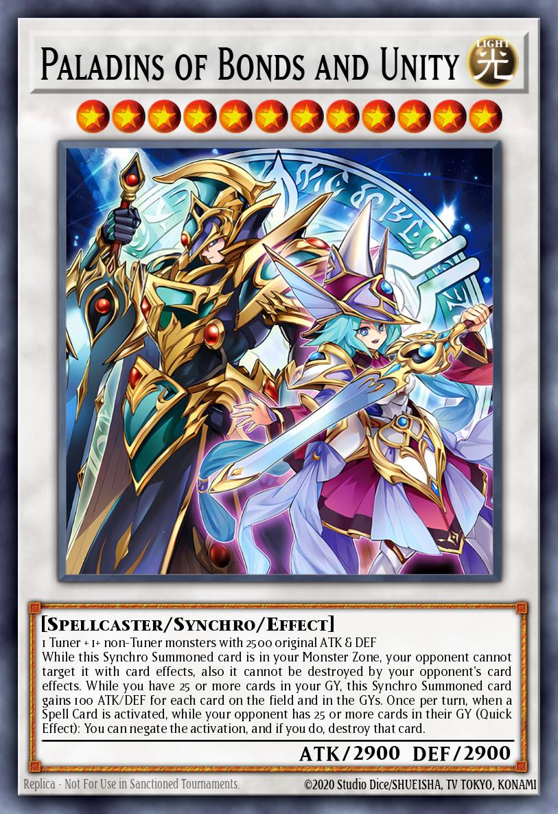 Paladins of Bonds and Unity (Quarter Century Secret Rare)